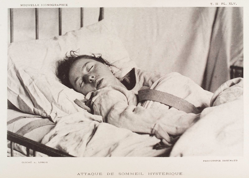 A female “hysteric.” (Image: Wikimedia Commons)